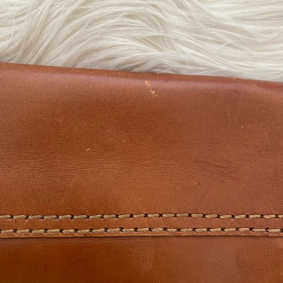 Madewell Brown Leather Western Classic Crossbody Purse Savannah Saddlebag - Picture 15 of 15